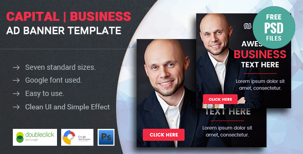 Capital | Business HTML 5 Animated Google Banner icon