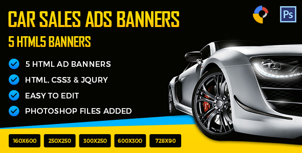 Car Sales - HTML5 Ad Banners icon