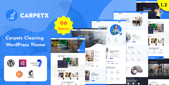Carpetx - Cleaning Services WordPress Theme icon