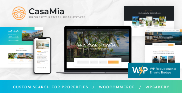 CasaMia | Property Rental Real Estate WordPress Theme icon