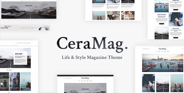CeraMag - Life & Style Magazine Theme icon