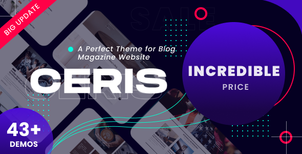 Ceris - Ecommerce Magazine WordPress Theme icon