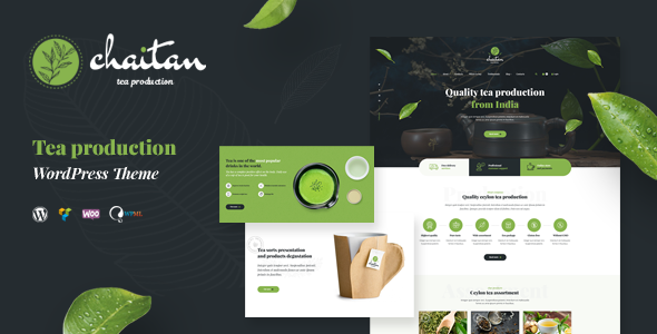Chaitan - Tea Production Company & Organic Store WordPress Theme icon