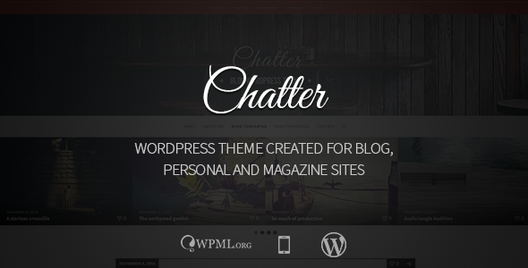 Chatter - Responsive WordPress Blog Theme icon