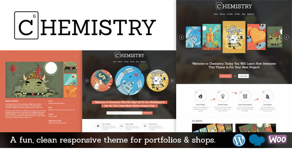 Chemistry - Responsive Portfolio & Shop WP Theme icon