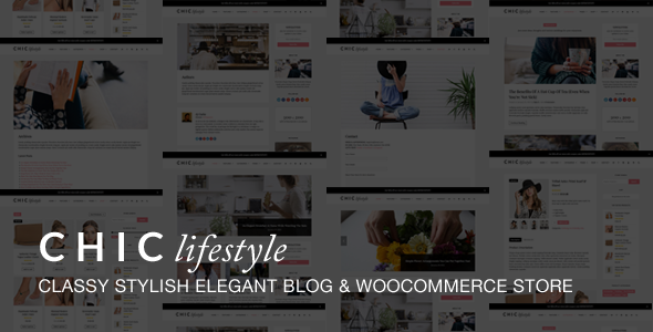 Chic Responsive Blog & WooCommerce WordPress Theme icon
