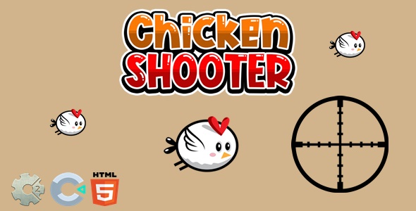 Chicken Shooter - Construct 2/3 Game icon