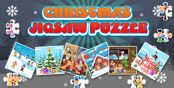 Christmas Jigsaw Puzzle Game (CAPX and HTML5) icon