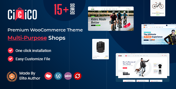 Cicico - Modern Multi Shop WooCommerce Theme icon