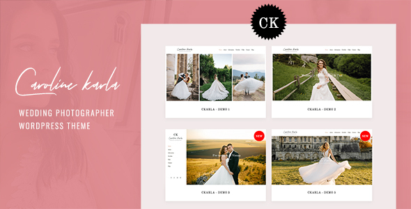 Ckarla - Wedding Photography WordPress Theme icon