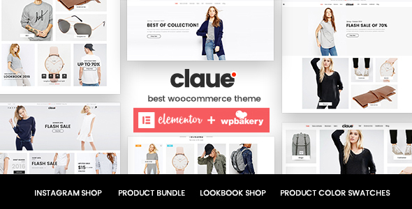 Claue - Clean, Minimal Elementor WooCommerce Theme icon