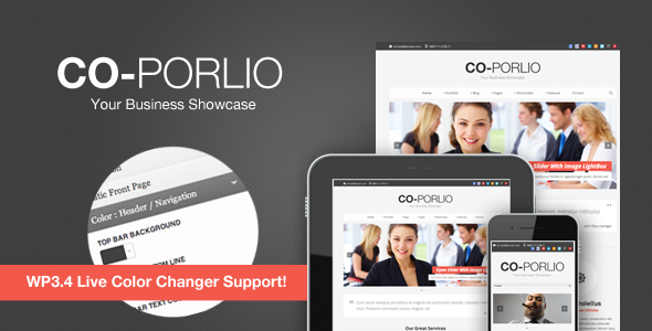 Co-Porlio: Feature Rich WordPress Theme icon