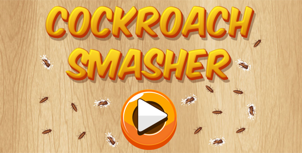 Cockroach Smasher - HTML5 Casual Game (CAPX + APK) icon