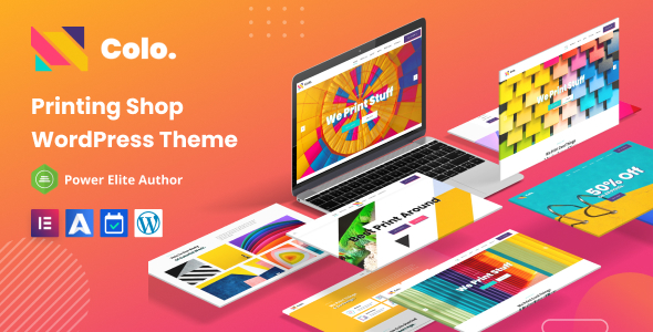 Colo - Printing Services WordPress Theme icon