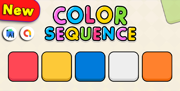 Color Sequence Game + Android Memory Game with Admob + Ready For Publish icon