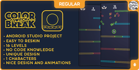 Color Switch Break (REGULAR) - ANDROID - BUILDBOX CLASSIC game icon