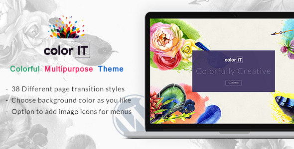 ColorFolio - Freelance Designer WordPress Theme icon