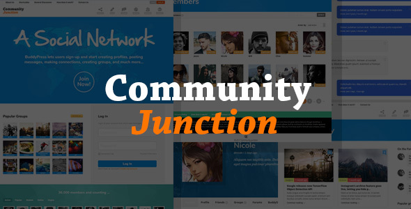 CommunityJunction - BuddyPress Membership Theme icon