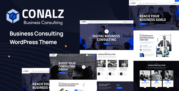 Conalz - Business Consulting WordPress Theme icon