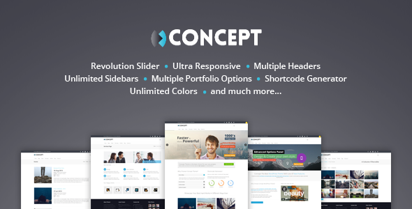 Concept - Multi-Purpose Wordpress Theme icon