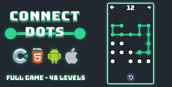 Connect Dots - Construct 3 - .c3p - Full Game icon