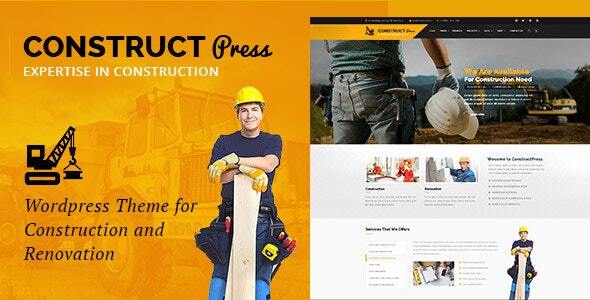 Construct Press - Construction and Renovation WordPress Theme icon