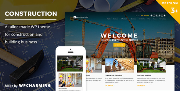 Construction WordPress Theme icon
