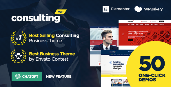 Consulting - Business, Finance WordPress Theme icon