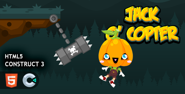 Copter Jack Construct 3 HTML5 Game icon