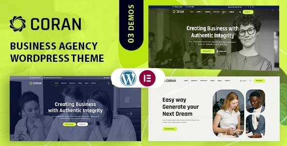 Coran - Business Agency Wordpress Theme icon