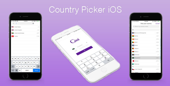 Country Picker iOS icon