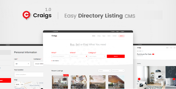Craigs - Classified Ads CMS Theme icon