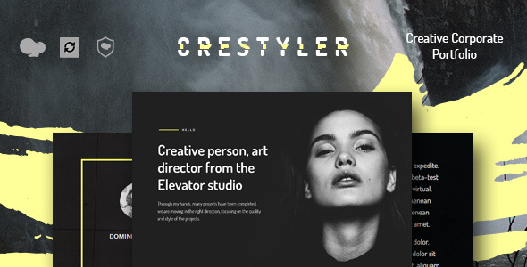 Crestyler - Creative Portfolio WordPress Theme icon