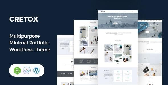 Cretox - Multipurpose Minimal Portfolio WordPress Theme icon