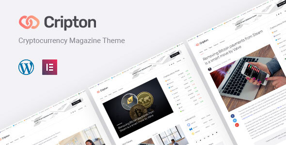 Cripton | Cryptocurrency Elementor Magazine WordPress Theme icon