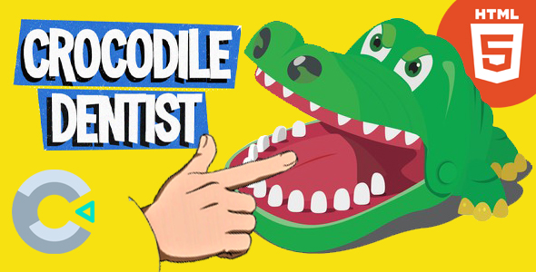 Crocodile Dentist Construct 3 icon