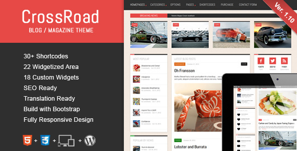 CrossRoad - Responsive WordPress Magazine / Blog icon