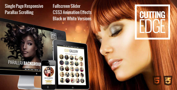 Cutting Edge Responsive Parallax WordPress Theme icon