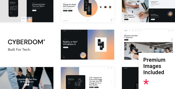 Cyberdom - Technology and Software Company Theme icon