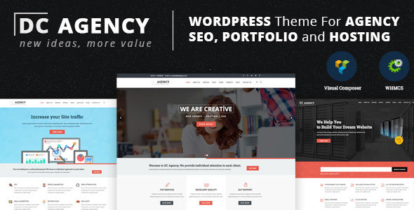 DC Agency : WordPress Theme For Creative Agency, Hosting, SEO Services icon
