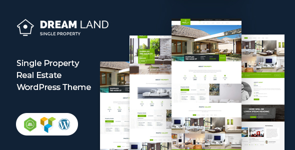 DREAM LAND- Single Property Real Estate WordPress Theme icon
