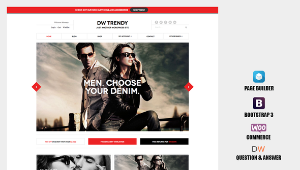 DW Trendy - Responsive WooCommerce WordPress Theme icon