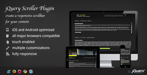 DZS Scroller - jQuery Scrollbar Done Right icon