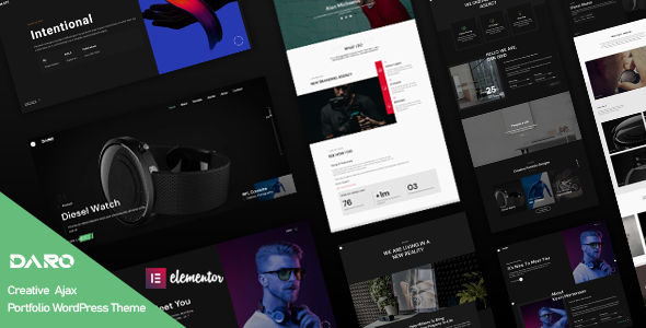 Daro - Ajax Portfolio WordPress Theme icon