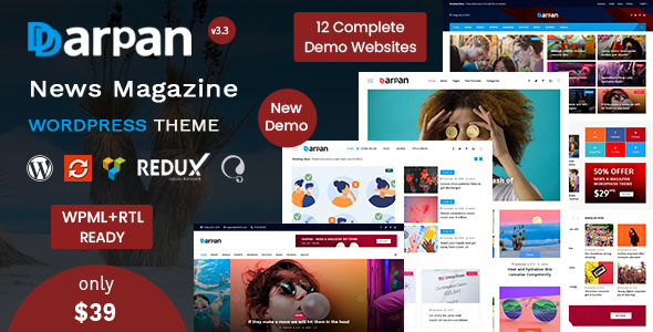 Darpan - News Magazine WordPress Theme icon
