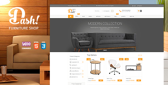 Dash - Handmade Furniture Marketplace Theme icon