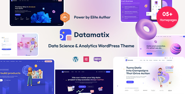 Datamatix - Data Science & Analytics WordPress Theme icon