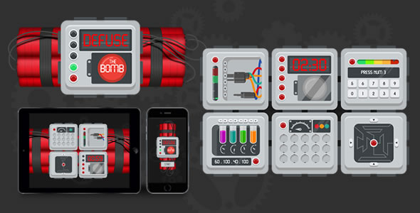 Defuse the Bomb - HTML5 Game icon