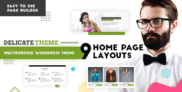 Delicate | Multipurpose WordPress icon