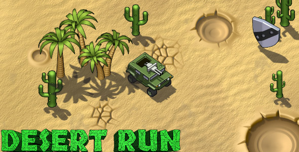 Desert Run - HTML5 Avoidance Game icon